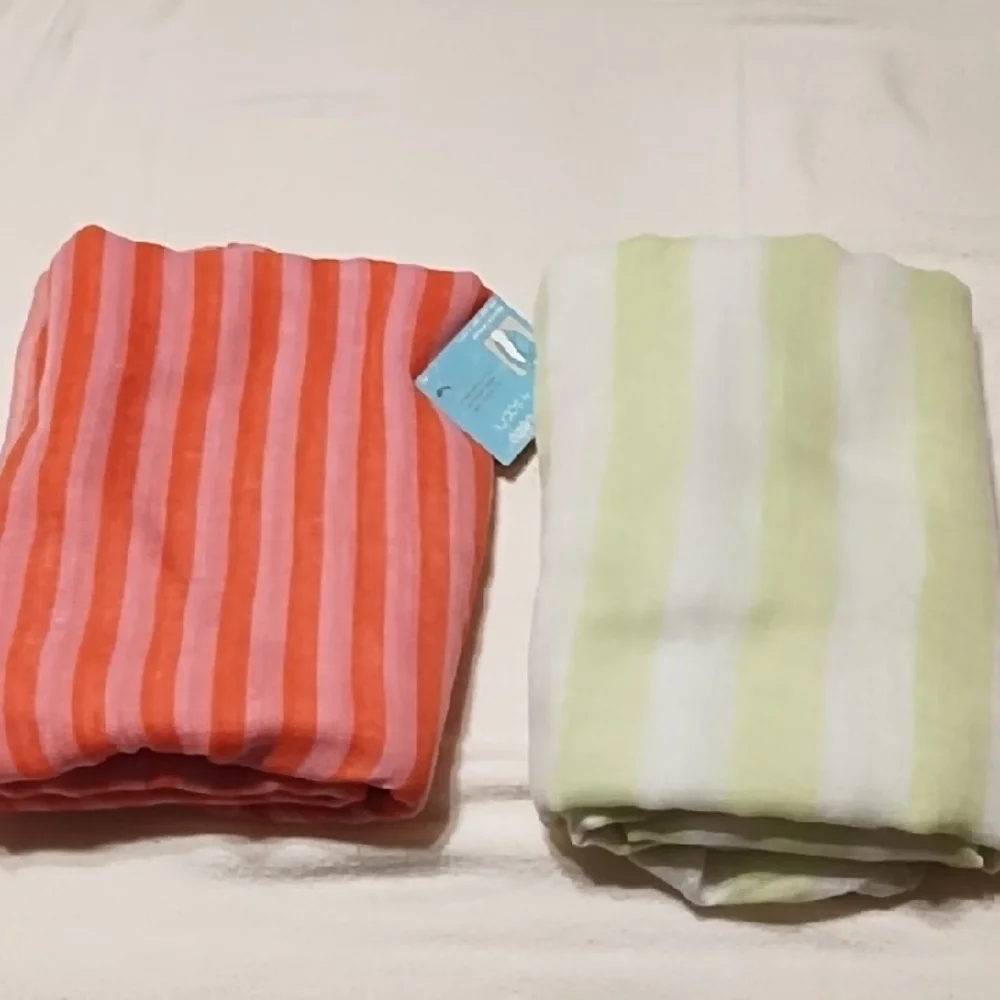 2 Women's Beach Wrap Or Scarf New.